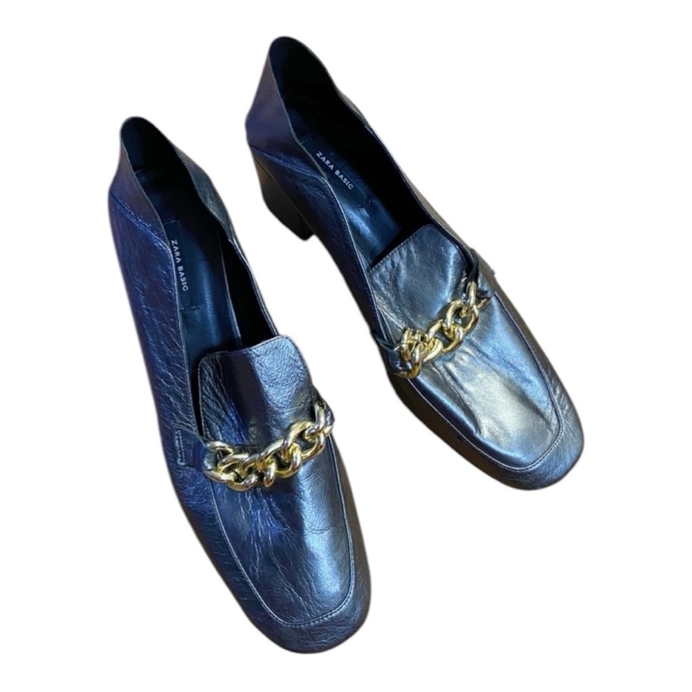 Zara Reversible Block Heel Mule - image 1